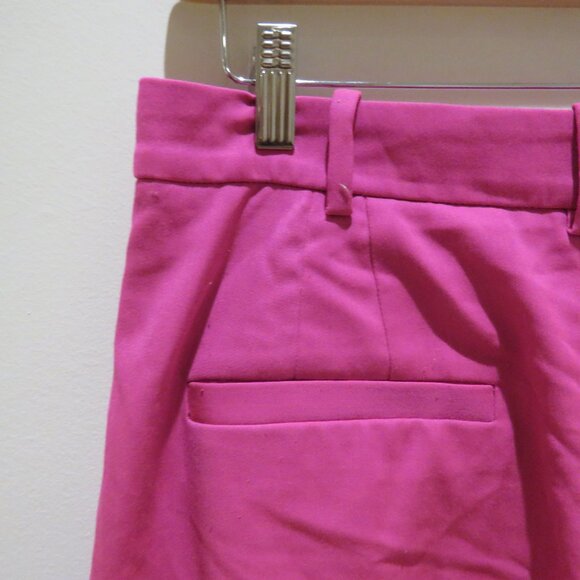 & OTHER STORIES Wide Leg Tailored Trousers in Pink Office Preppy - Size US 10 - Picture 11 of 13